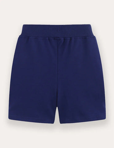 Lizard Embroidered Shorts