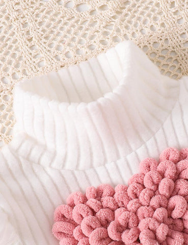 Valentine's Day 3D Heart Fleece Dress