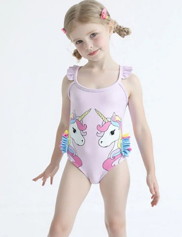 Cute Print One-piece Swimsuit
