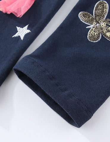 Fairy Embroidered Leggings