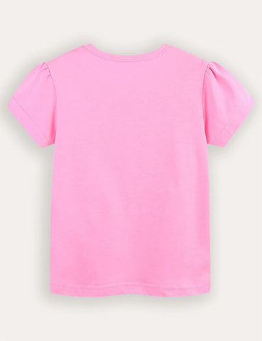 Cute Dinosaur Print Short-sleeved T-shirt