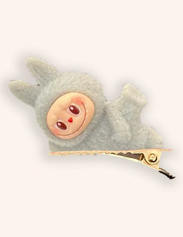 1PC Labubu Lying Hairclip