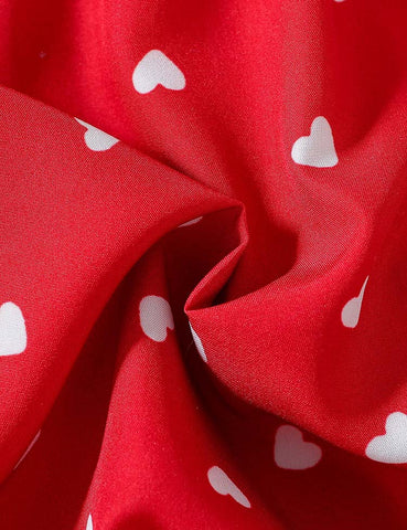 Valentine's Day Love Print Jumpsuit
