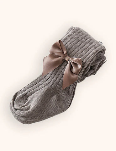 Bow Knitted Leggings