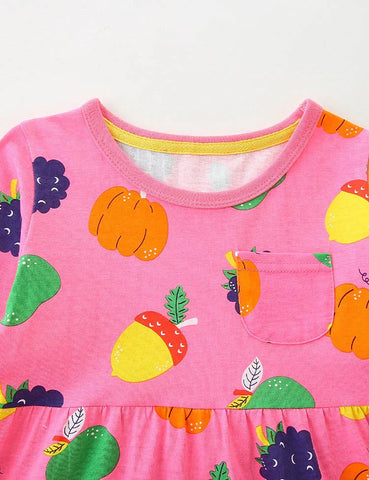 Fruit Print Dress