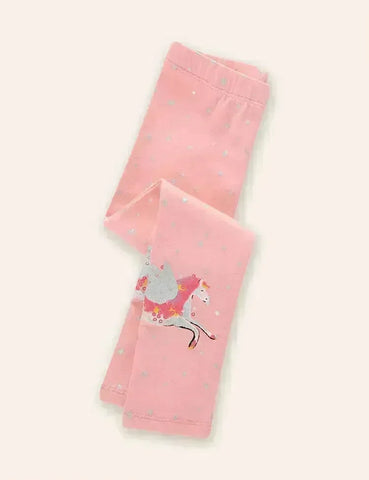 Cute Unicorn Print Leggings