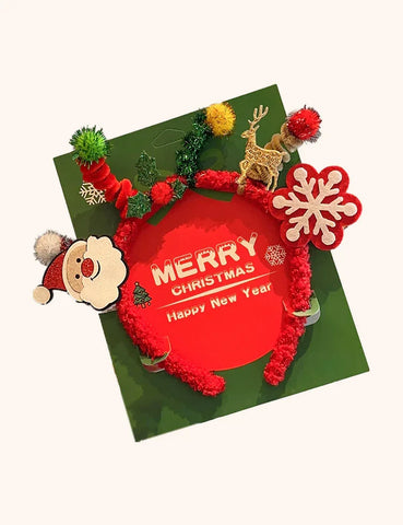 Clearance Deals - Tulle Christmas Santa & Reindeer Appliqué Dress
