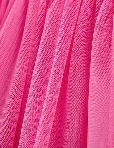 Valentine's Day Love Applique Tulle Dress