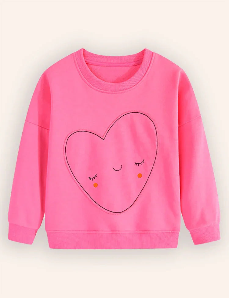 Big Heart Cute Sweatshirt