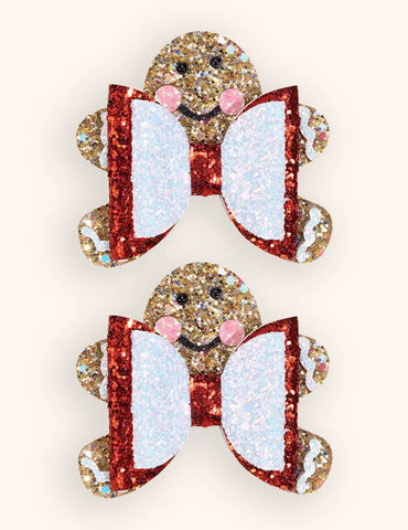 2PCS Christmas Hariclips