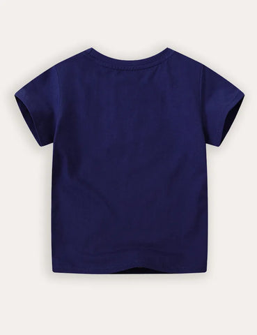 T-shirt à manches courtes Glow In The Dark Education