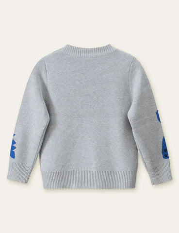 Alligator Printed Sweater - Mini Taylor