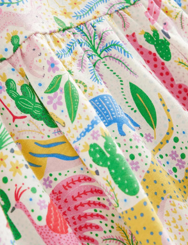 Animal Full Printed Dress - Mini Taylor