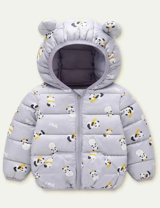 Animal Print down Cotton Jacket - Mini Taylor