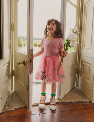 Applique Tulle Ballet Dress - Mini Taylor
