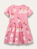 Ballet Girl Printed Dress - Mini Taylor