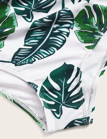 Beach Vacation Ruffled Swimsuit - Mini Taylor