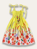 Bohemian Print Family Matching Dress - Mini Taylor