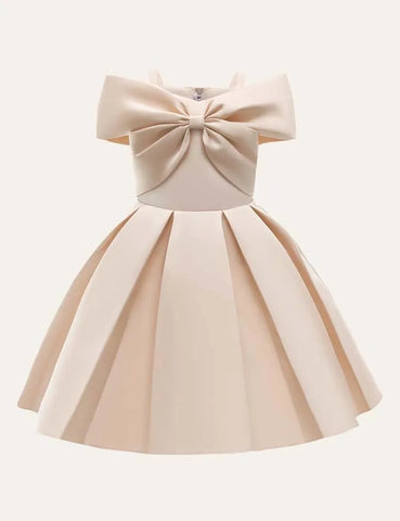 Bow Suspenders Party Dress - Mini Taylor
