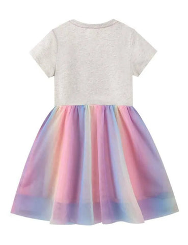 Butterfly Sequin Gauze Mesh Dress - Mini Taylor