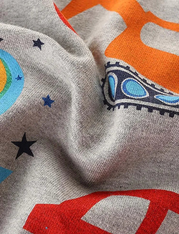 Car Printed Sweatshirt - Mini Taylor