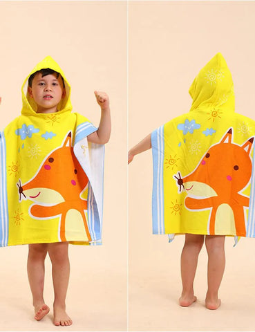 Cartoon Cloak Beach Towel - Mini Taylor