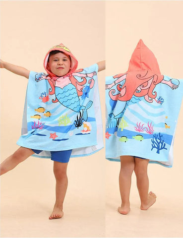 Cartoon Cloak Beach Towel - Mini Taylor