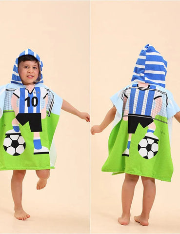 Cartoon Cloak Beach Towel - Mini Taylor