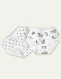 Cartoon Printed Lycra Cotton Underwear - Mini Taylor