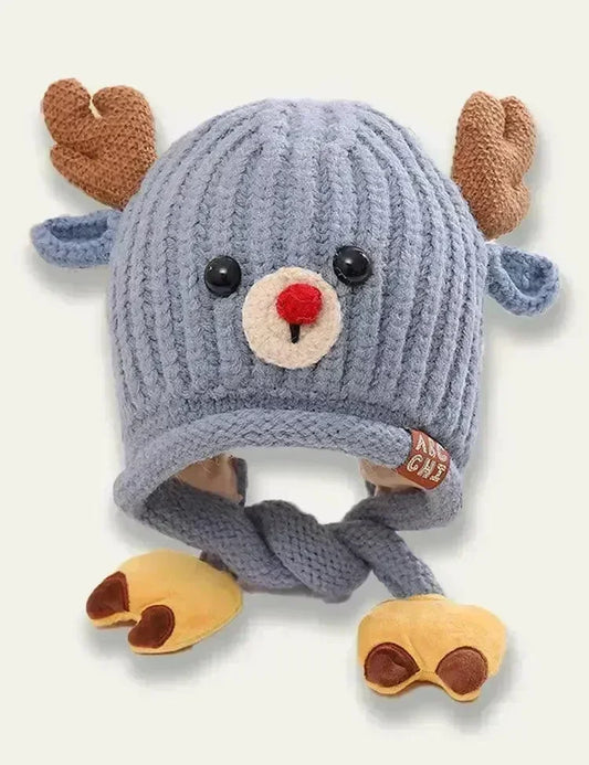 Christmas Deer Ear Protection Hat - Bebehanna