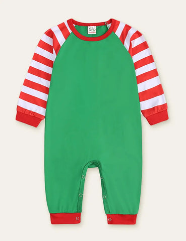 Christmas Striped Family Matching Pajamas - Mini Taylor