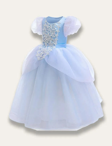 Cinderella Puff Sleeve Party Dress - Mini Taylor