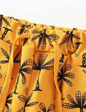 Coconut Tree Shorts - Mini Taylor