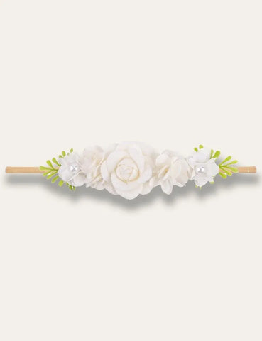 Colorful Flower Artificial Flower Headband - Mini Taylor