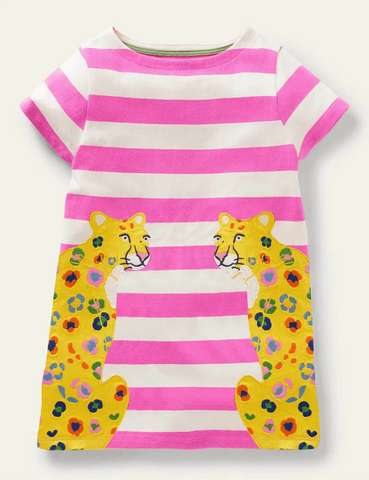 Cotton Appliqué Dress - Mini Taylor