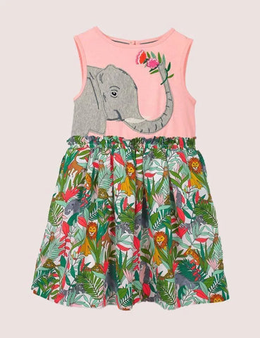 Cotton Appliqué Dress - Mini Taylor