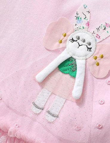 Cute Bunny Appliqué Dress - Mini Taylor