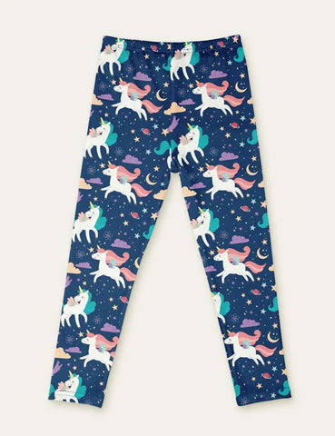Cute Floral Animal Full Printed Leggings - Mini Taylor
