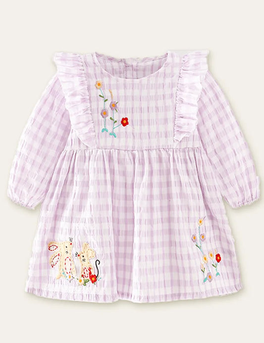 Cute Mouse Applique Dress - Mini Taylor