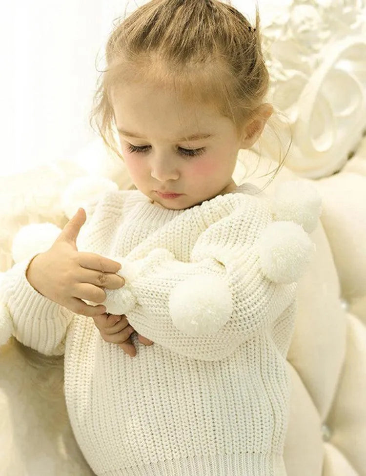 Cute Pom Pom Sweater - Mini Taylor