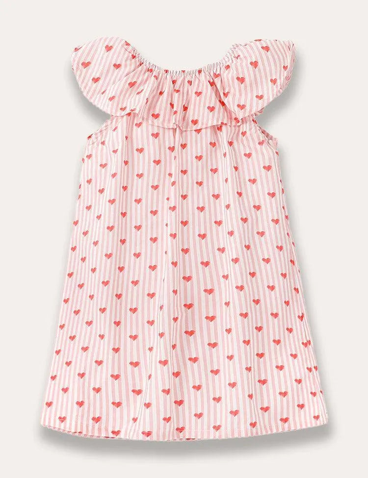 Cute Striped Heart Dress - Mini Taylor