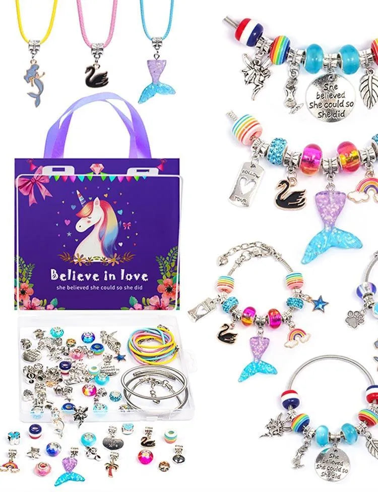 Cute Unicorn Crystal DIY Jewelry Set - Mini Taylor