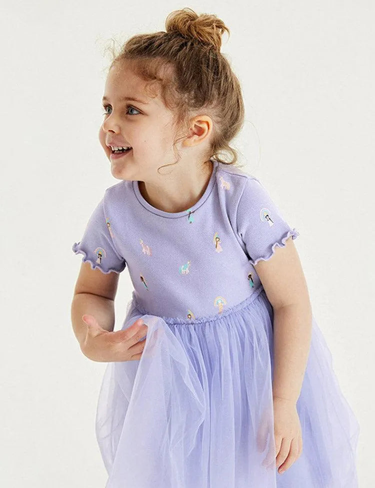 Cute Unicorn Print Dress - Mini Taylor