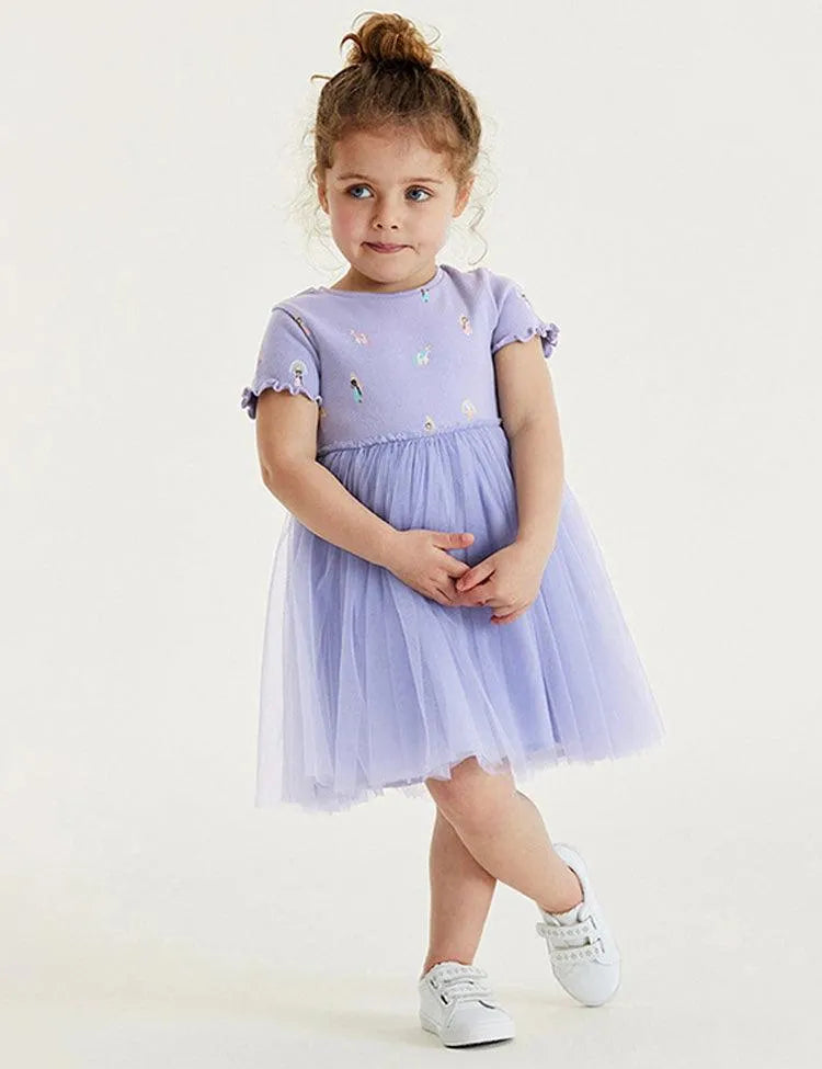 Cute Unicorn Print Dress - Mini Taylor