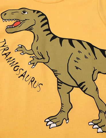 Dinosaur Print Long Sleeve T-shirt - Mini Taylor