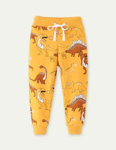 Dinosaur Printed Sweatpants - Mini Taylor