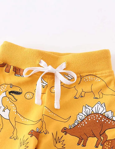 Dinosaur Printed Sweatpants - Mini Taylor