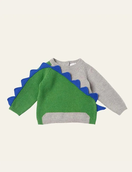 Dinosaur Pure Cotton Cardigan - Mini Taylor