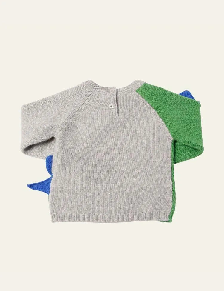 Dinosaur Pure Cotton Cardigan - Mini Taylor