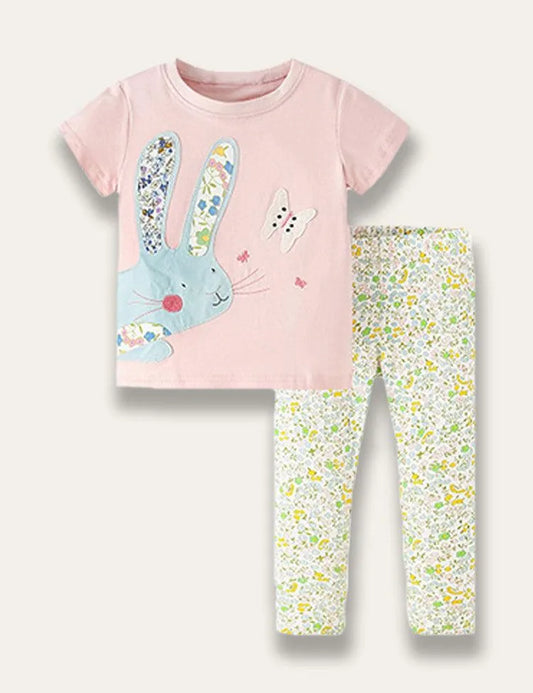 Easter Butterfly & Rabbit Appliqué Set - Mini Taylor